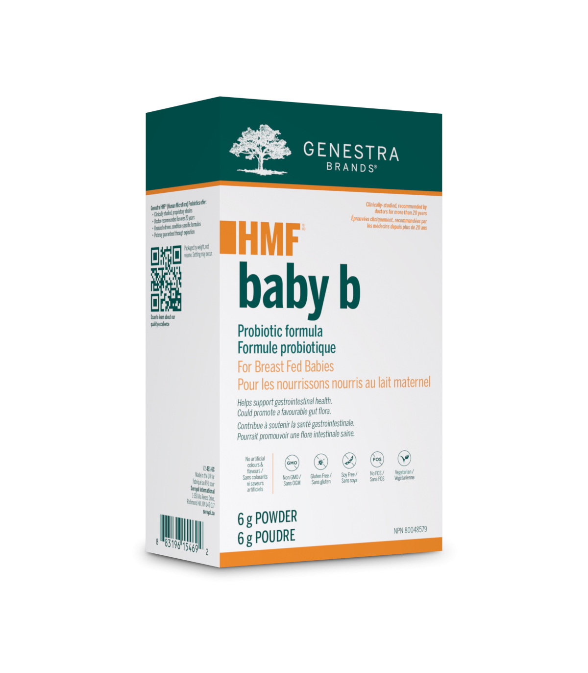 Genestra HMF Baby B 6 g | 每天不同折扣, 全网最低价格 | 种类齐全的保健品店铺 VITASHOP, 只有你想不到, 没有你买不到 !