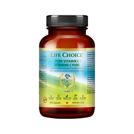 Pure Vitamin C 60 Vegi Capsules | Safest & Easiest Shopping Vitamins Online | VITASHOP