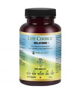 Melapure Melatonin 3 mg 60 Vegi Capsules | Safest & Easiest Shopping Vitamins Online | VITASHOP