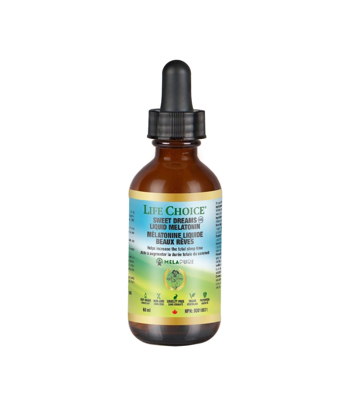 Sweet Dreams Liquid Melatonin 60 ml | Safest & Easiest Shopping Vitamins Online | VITASHOP