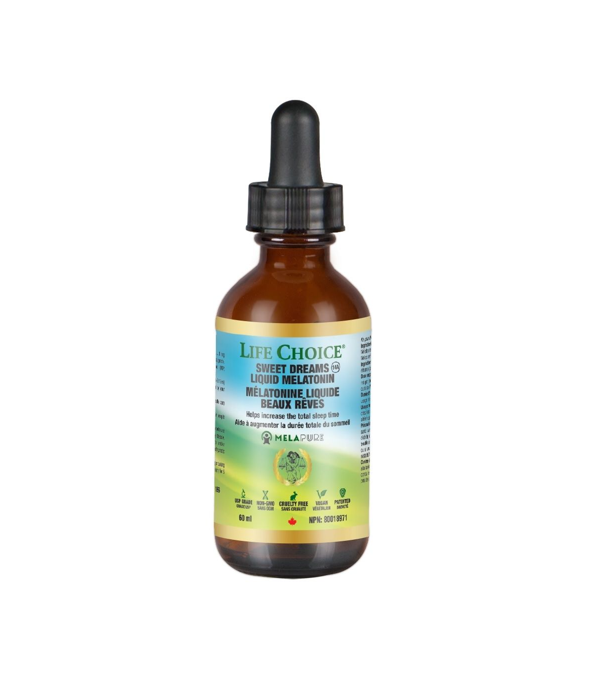 Sweet Dreams Liquid Melatonin 60 ml | Safest & Easiest Shopping Vitamins Online | VITASHOP