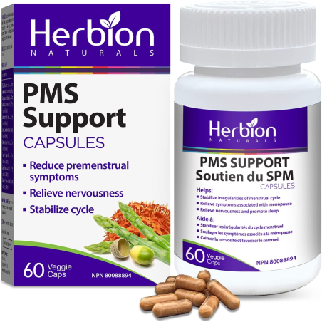 Herbion PMS Support 60 Vegi Capsules | Unbeatable Prices, Daily Deals | VITASHOP