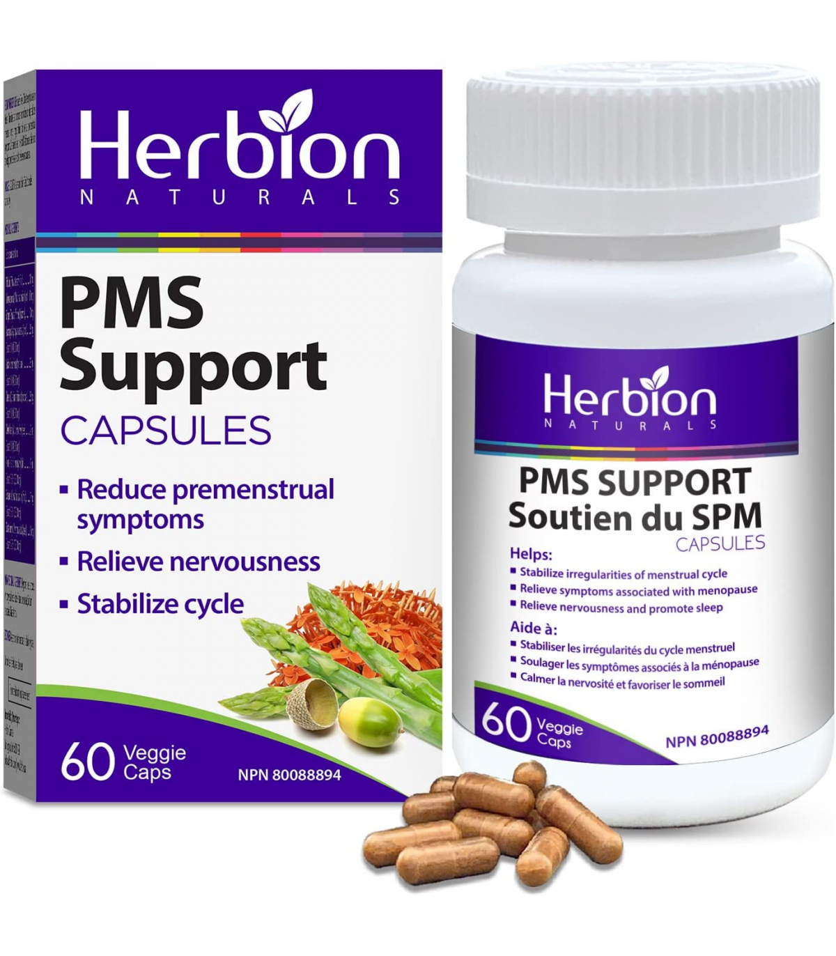 Herbion 허바이온 PMS 서포트 베지 캡슐 60정 | 매일 업데이트되는 특가 상품 | VITASHOP