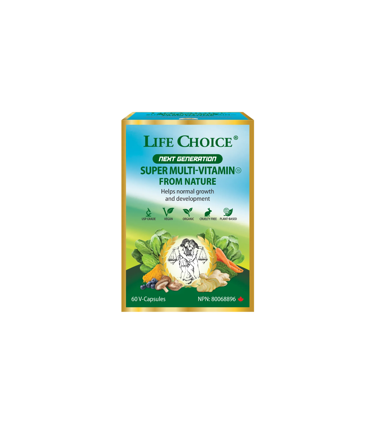 LIFE CHOICE Super Multi Vitamin From Nature 60 Vegi Capsules | Unbeatable Prices, Daily Deals | VITASHOP