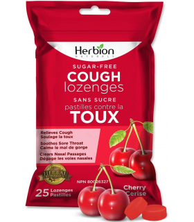 Sugar Free Cherry Cough Pouches 25 Lozenges | Safest & Easiest Shopping Vitamins Online | VITASHOP