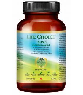 LIFE CHOICE 라이프 초이스 DL-페닐알라닌 500 mg 60 식물성 캡슐 | 매일 업데이트되는 특가 상품 | VITASHOP