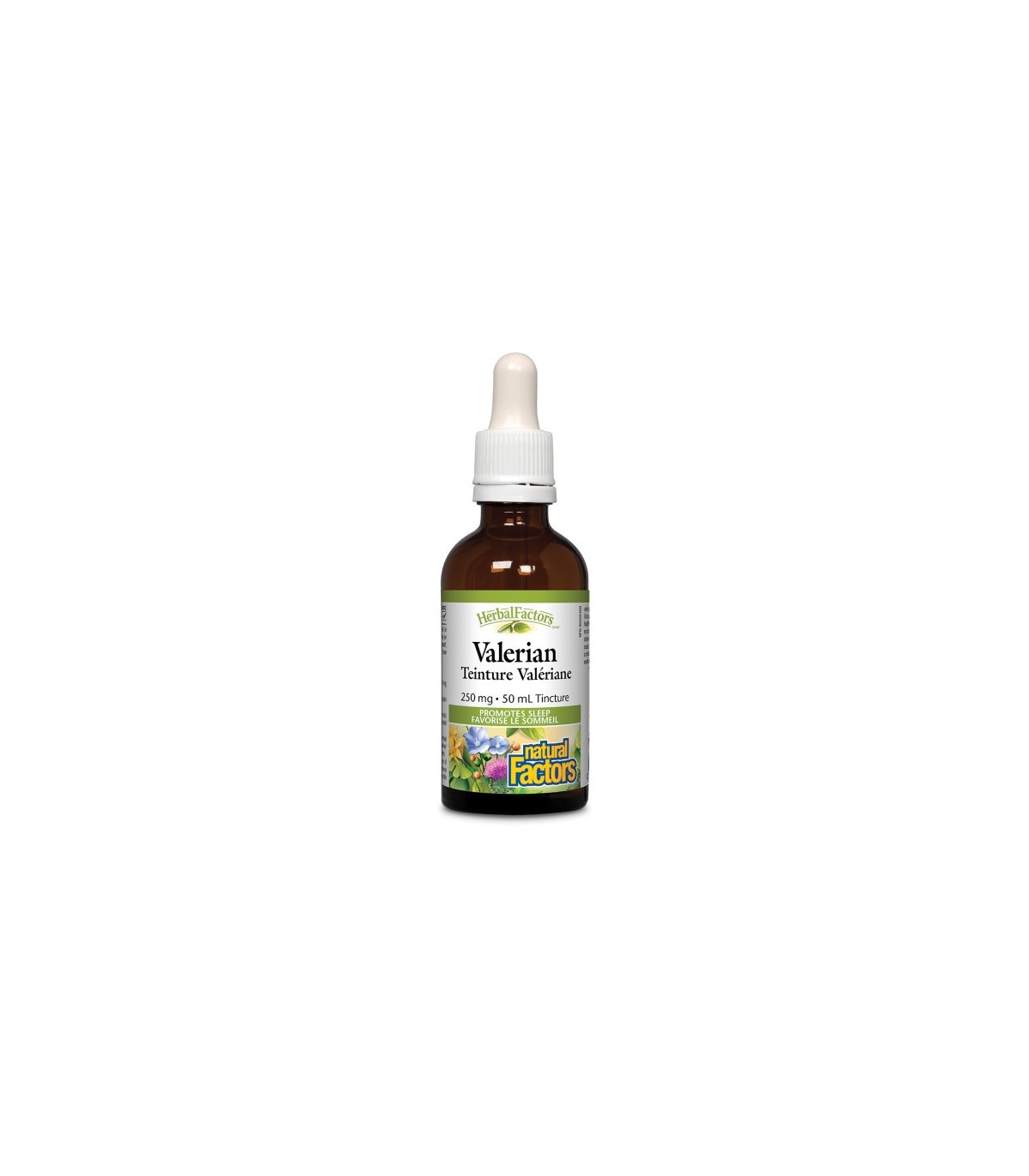Natural Factors 내추럴 팩터스 HerbalFactors 발레리안 250 mg, 50 mL | 매일 업데이트되는 특가 상품 | VITASHOP