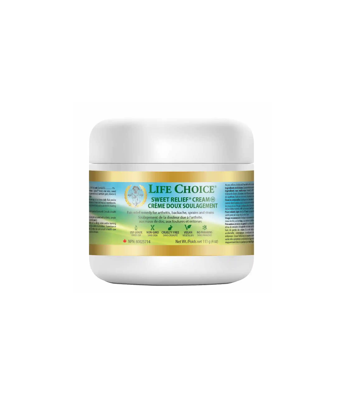 Sweet Relief MSM Cream 113 g | Safest & Easiest Shopping Vitamins Online | VITASHOP