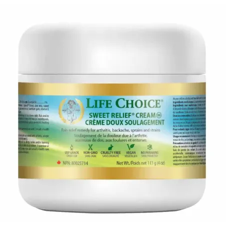 Sweet Relief MSM Cream 113 g | Safest & Easiest Shopping Vitamins Online | VITASHOP
