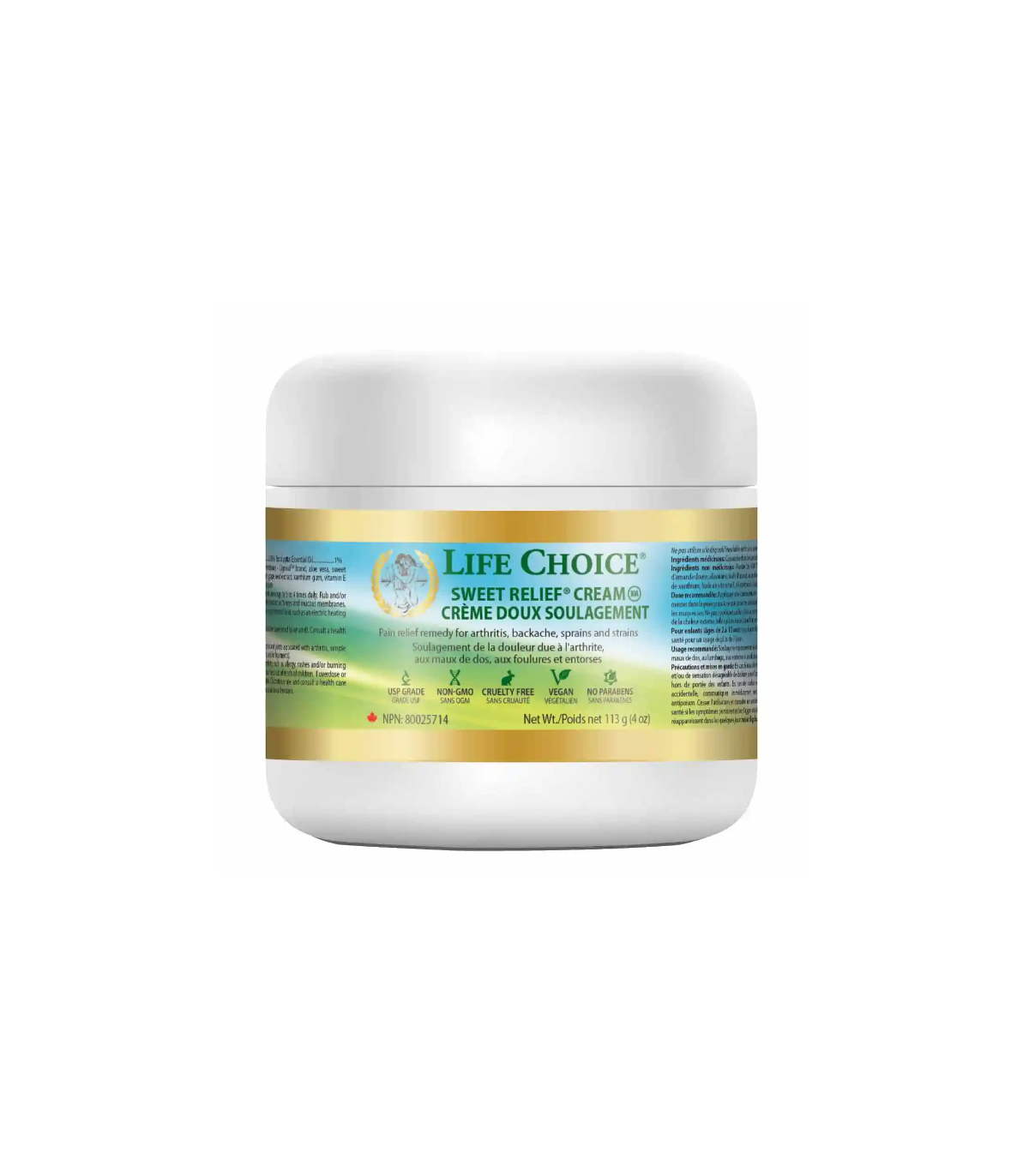 Sweet Relief MSM Cream 113 g | Safest & Easiest Shopping Vitamins Online | VITASHOP