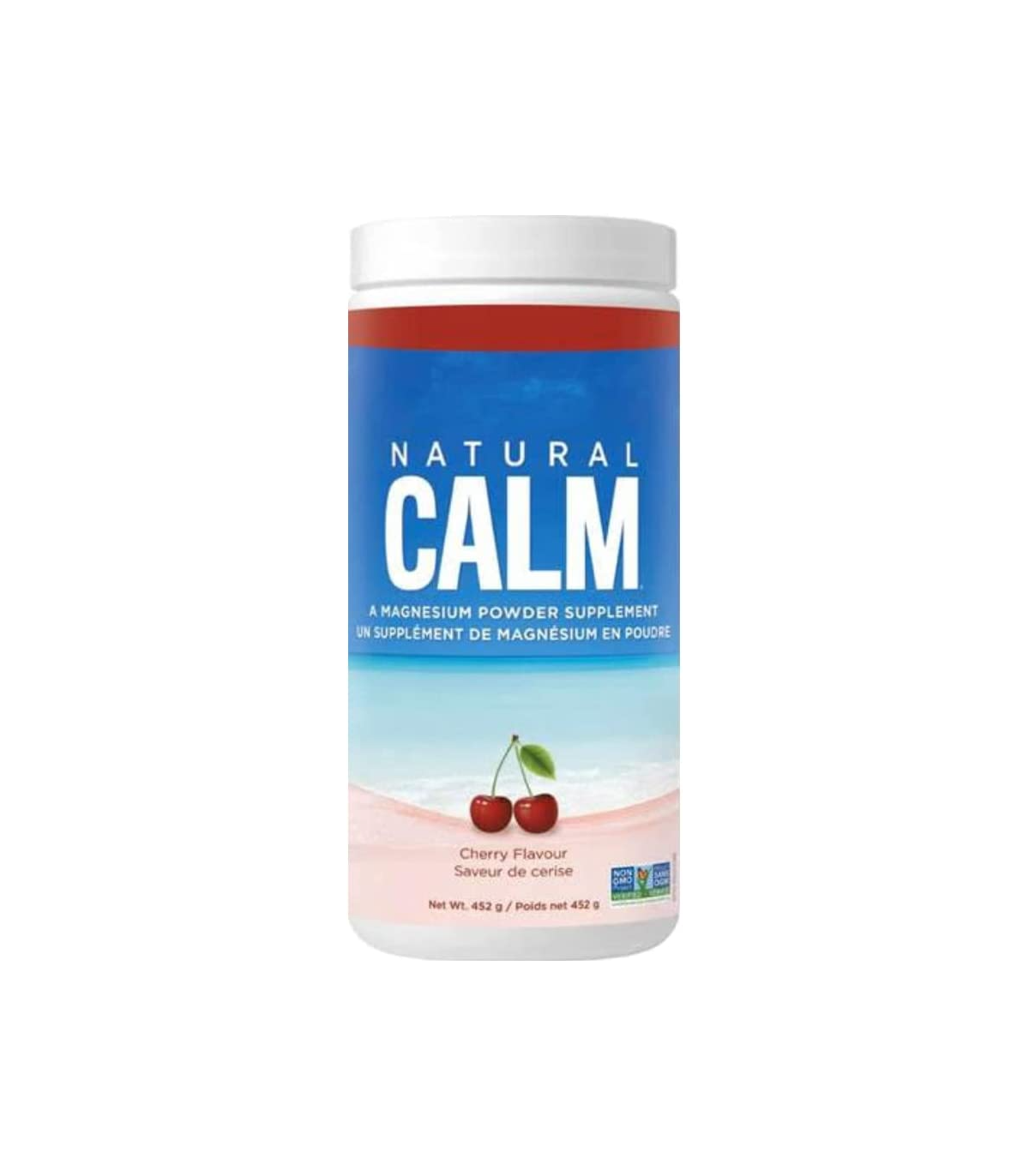 Natural Calm Cherry 452 g | Safest & Easiest Shopping Vitamins Online | VITASHOP