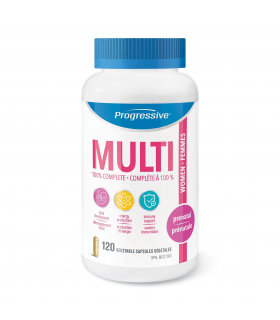 Progressive Nutritionals Multi Vitamins & Minerals Prenatal 120 Capsules | 每天不同折扣, 全网最低价格 | 种类齐全的保健品店铺 VITASHOP, 只有你想不到, 没有你买不到