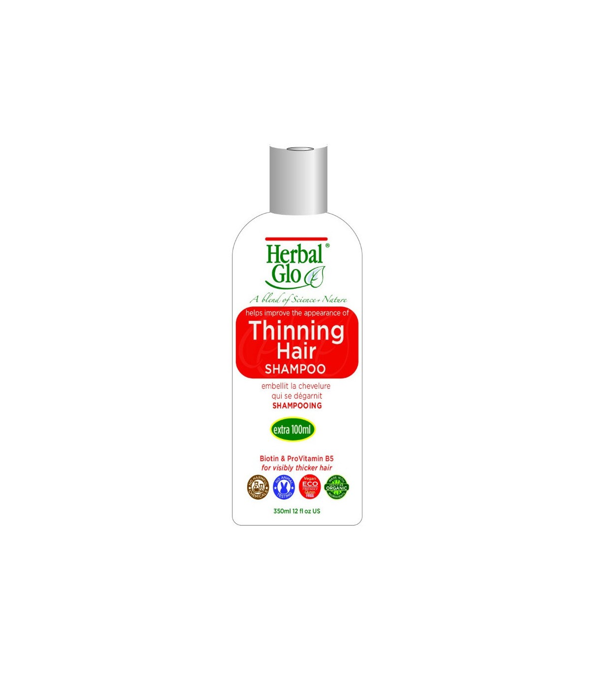 Thinning Hair Shampoo 350 ml | Safest & Easiest Shopping Vitamins Online | VITASHOP
