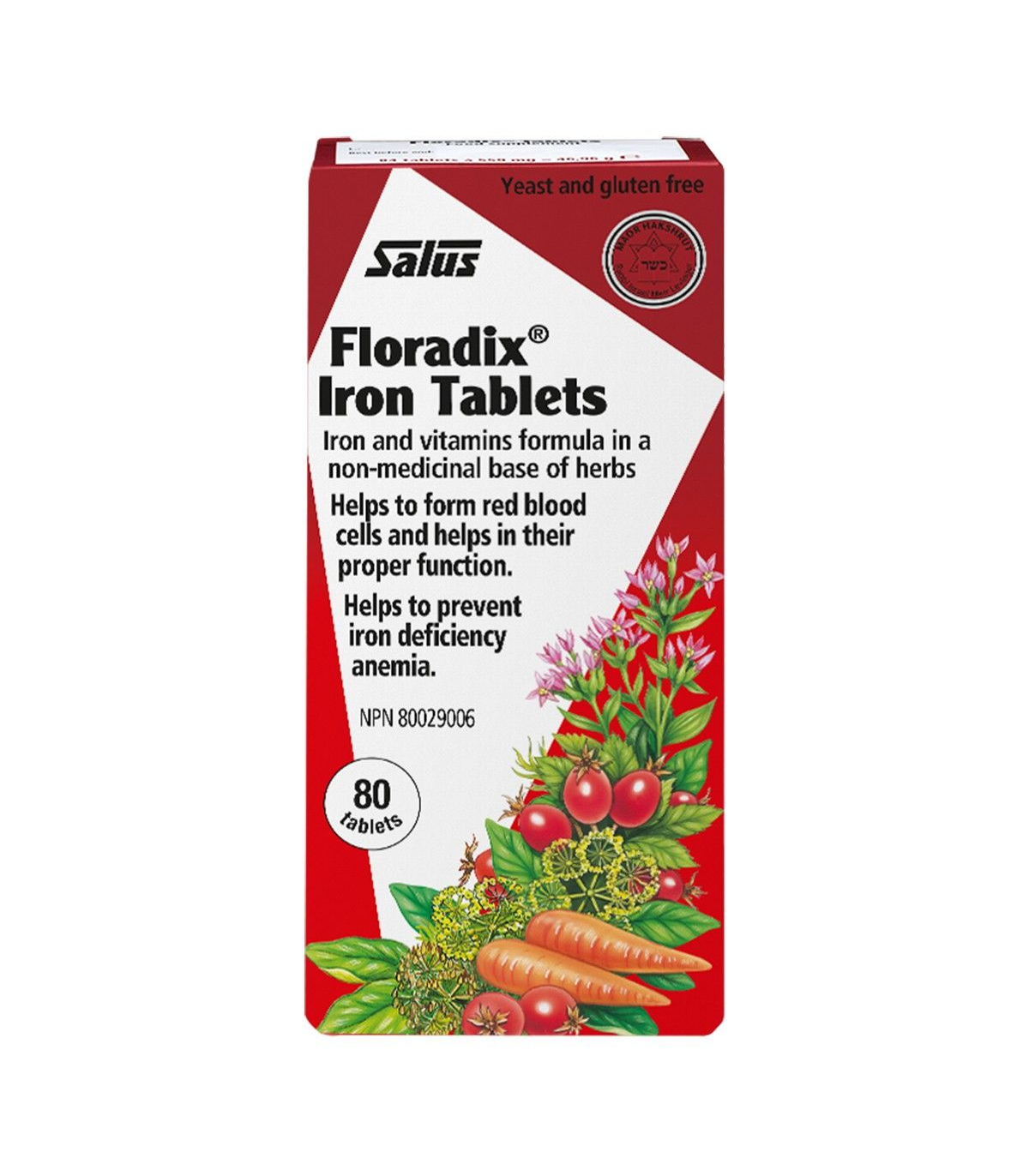 Salus Floradix 80 Tablets | Unbeatable Prices, Daily Deals | VITASHOP