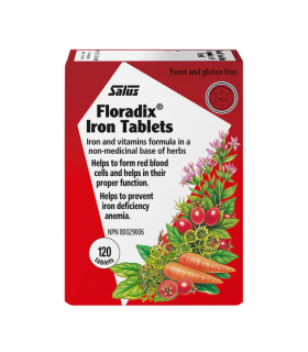 Floradix 120 Tablets | Safest & Easiest Shopping Vitamins Online | VITASHOP