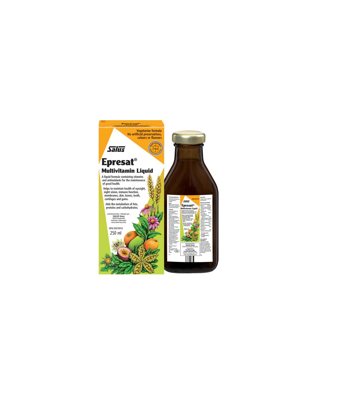 Salus 살루스 에프레자트 멀티비타민 250ml | 매일 업데이트되는 특가 상품 | VITASHOP