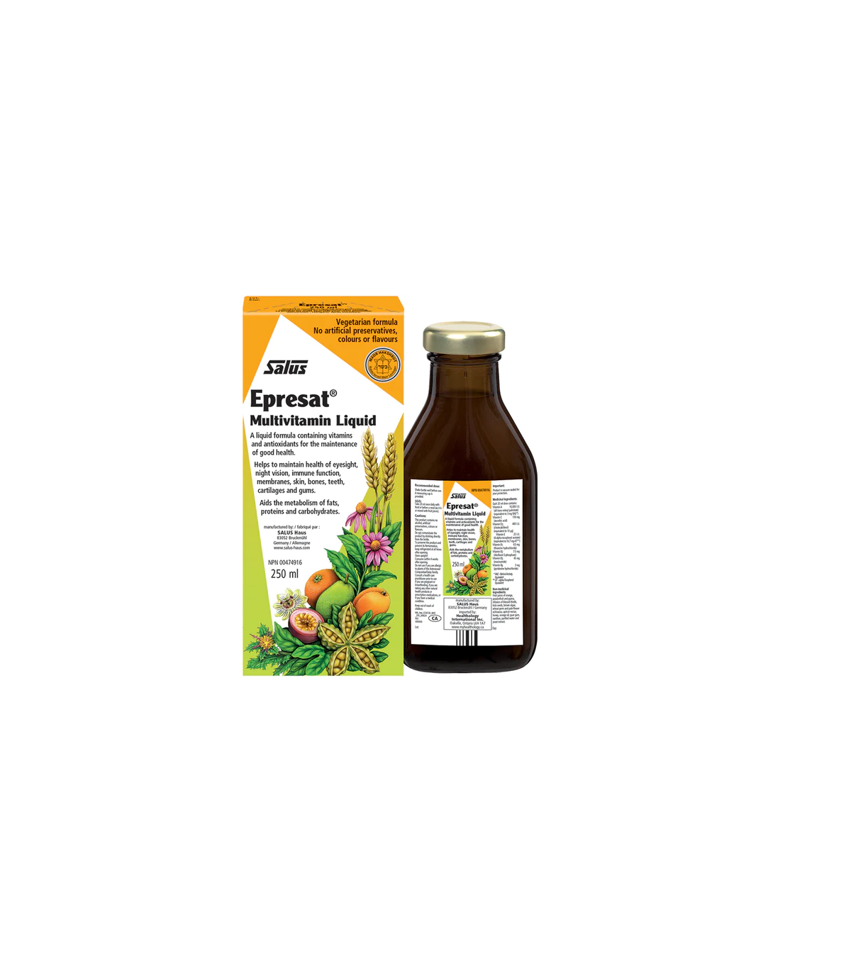 Salus 살루스 에프레자트 멀티비타민 250ml | 매일 업데이트되는 특가 상품 | VITASHOP