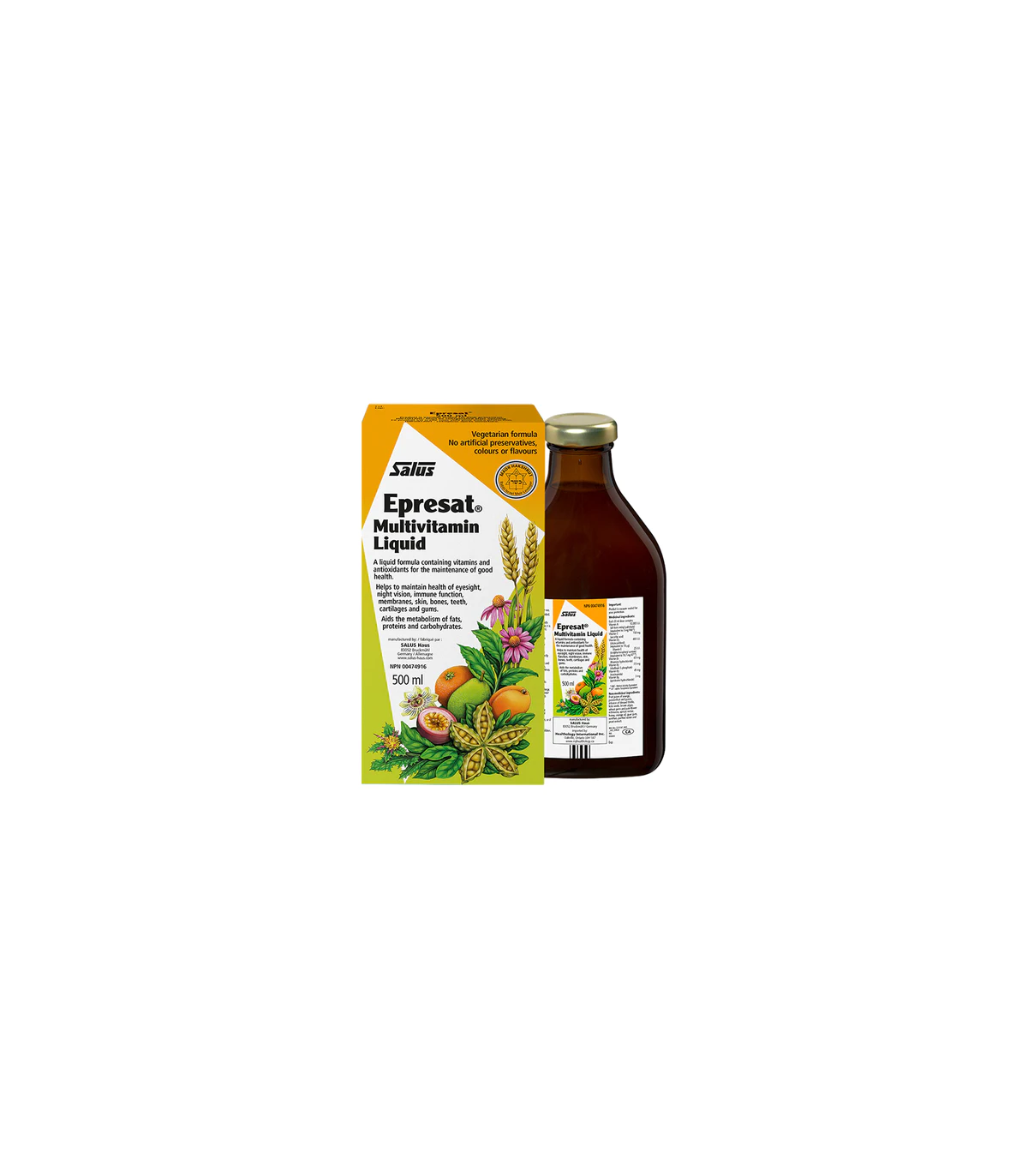 Salus 살루스 에프레자트 멀티비타민 500ml | 매일 업데이트되는 특가 상품 | VITASHOP