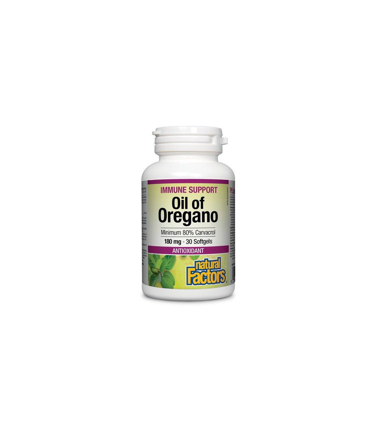 Huile d’origan 180 mg | Safest & Easiest Shopping Vitamins Online | VITASHOP