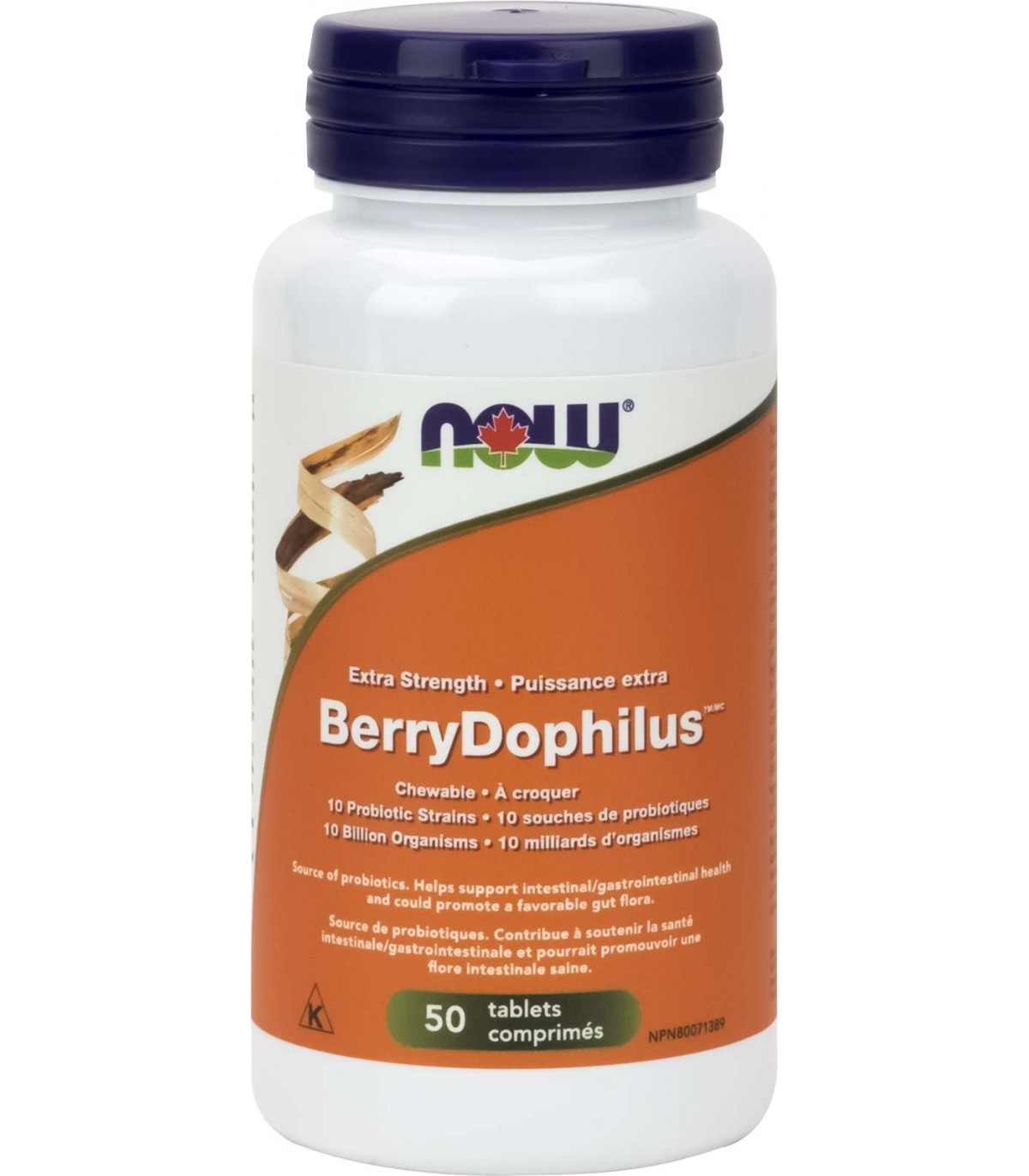 NOW Foods BerryDophilus Extra Strength, 50 Tablets (EXP DATE : Nov 1 2024) | Unbeatable Prices, Daily Deals | VITASHOP