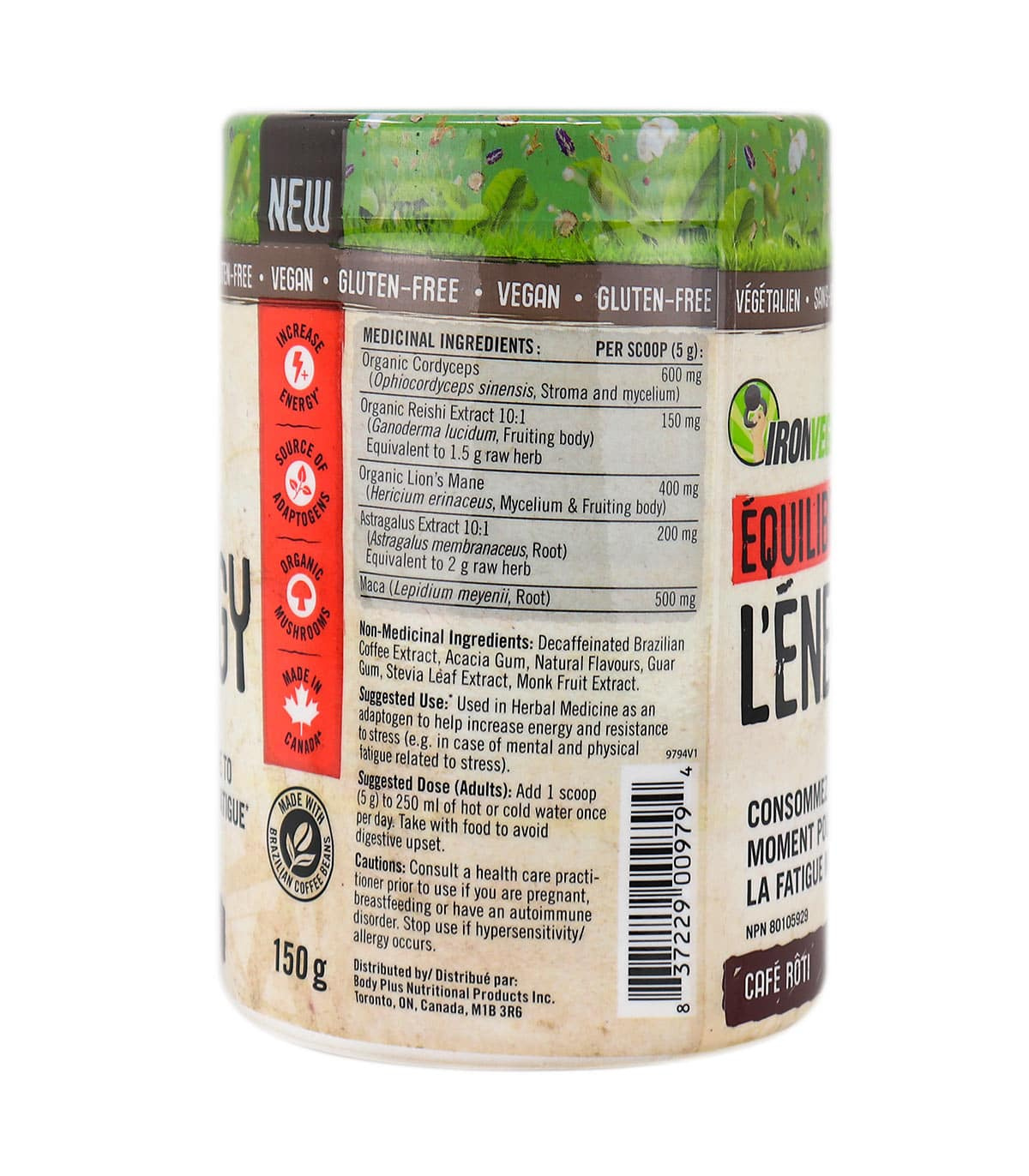 Balanced Energy Roasted Coffee 150 g | Safest & Easiest Shopping Vitamins Online | VITASHOP