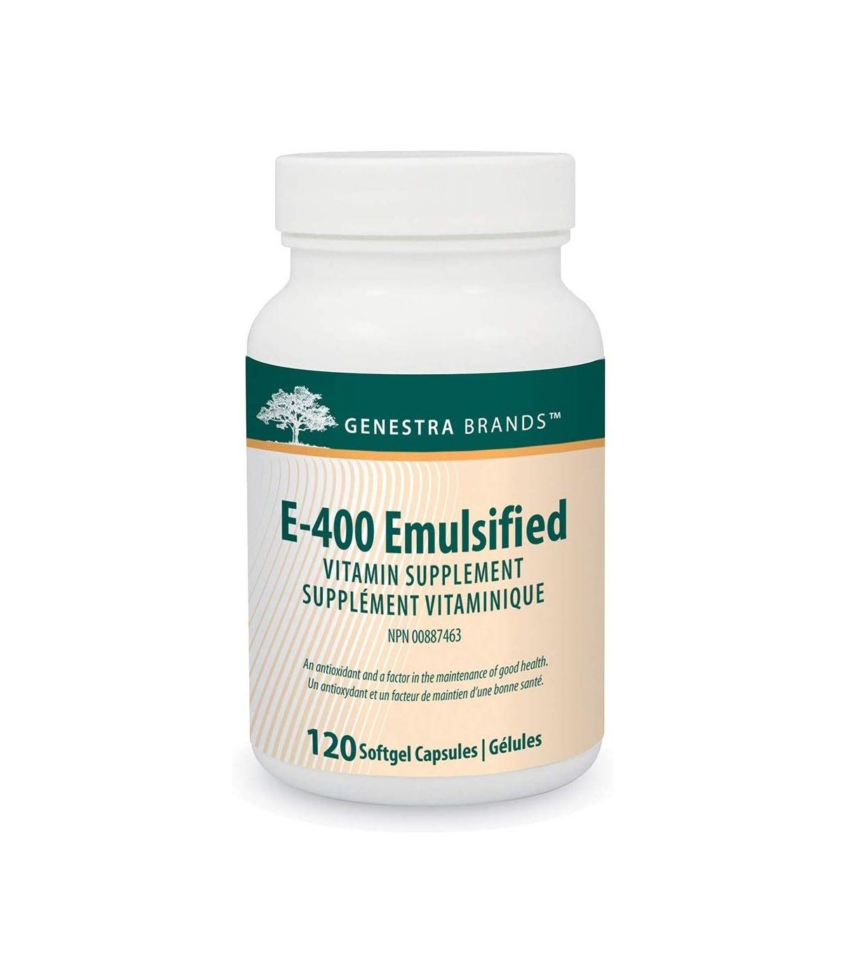 Genestra E-400 Emulsified 120 Softgels | 每天不同折扣, 全网最低价格 | 种类齐全的保健品店铺 VITASHOP, 只有你想不到, 没有你买不到 !