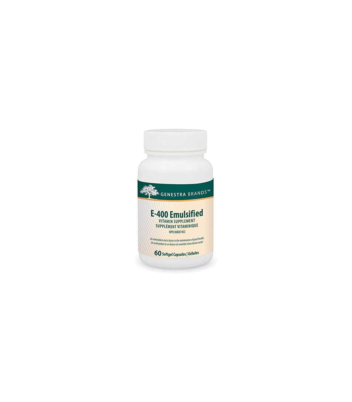 E-400 Emulsified 60 Softgels | Safest & Easiest Shopping Vitamins Online | VITASHOP