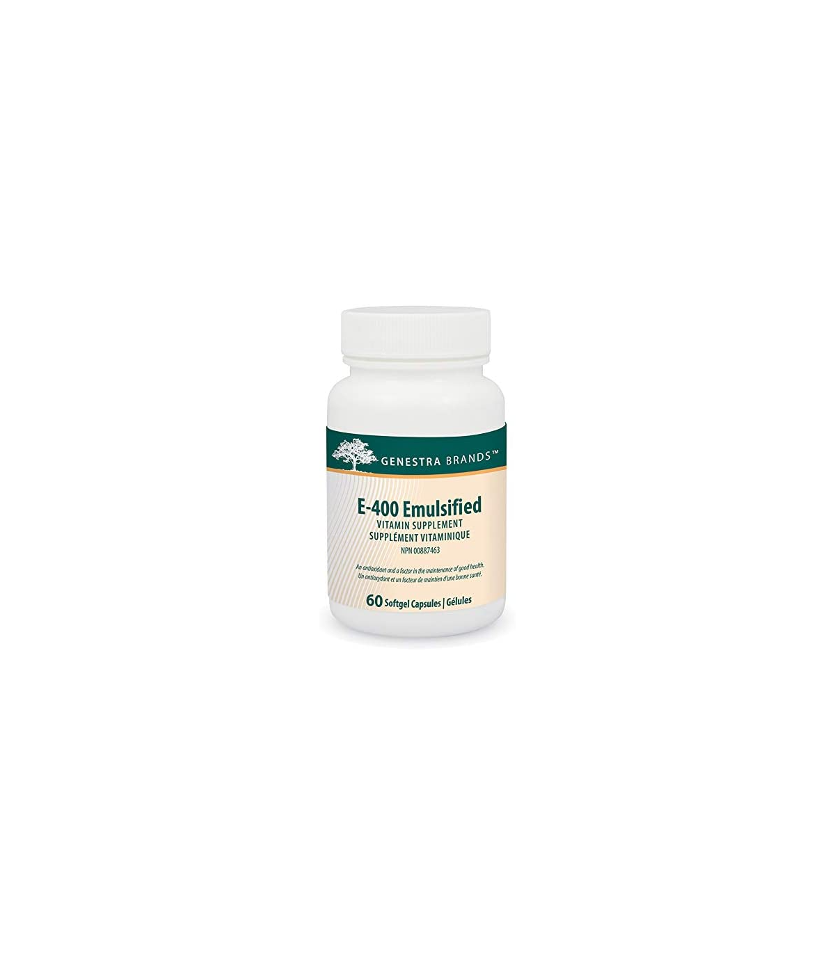 E-400 Emulsified 60 Softgels | Safest & Easiest Shopping Vitamins Online | VITASHOP