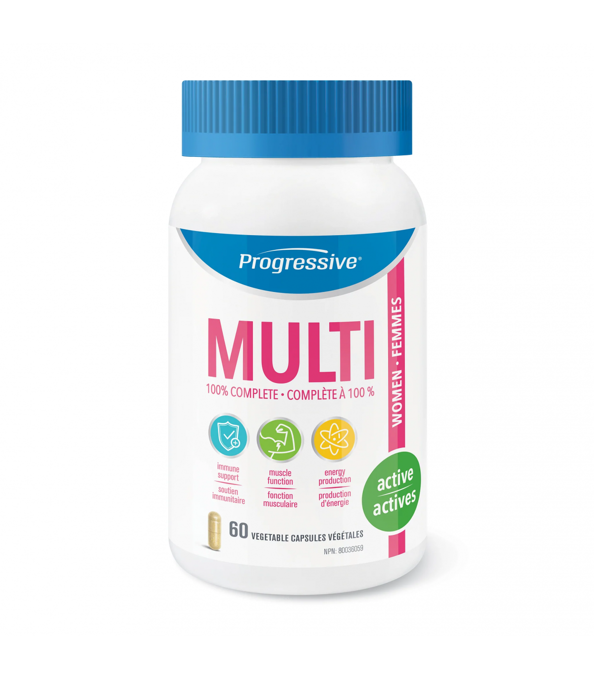 Progressive Nutritionals Multi Vitamins & Minerals for Active Women 60 Capsules | Unbeatable Prices, Daily Deals | VITASHOP
