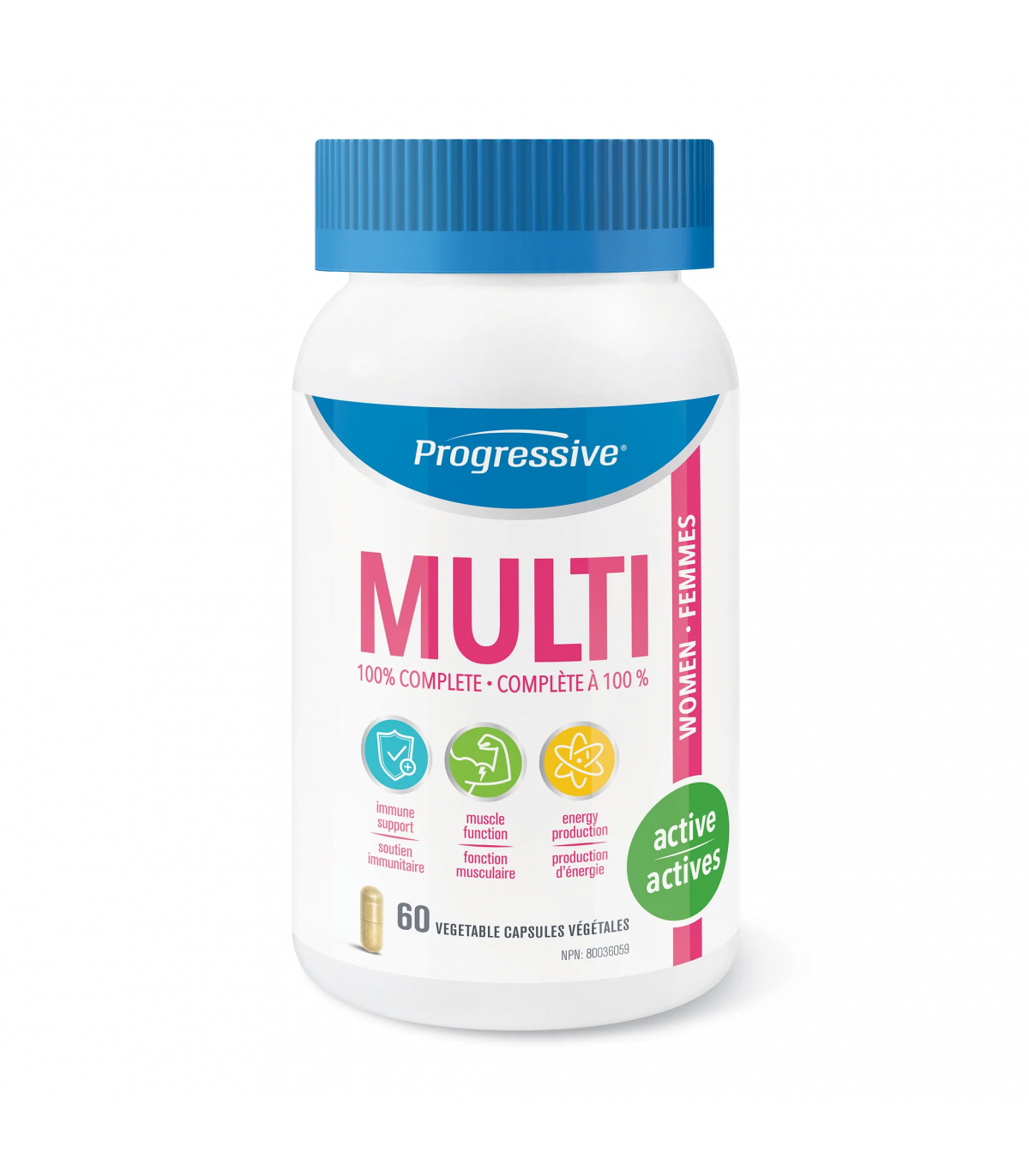 Progressive Nutritionals Multi Vitamins & Minerals for Active Women 60 Capsules | Unbeatable Prices, Daily Deals | VITASHOP
