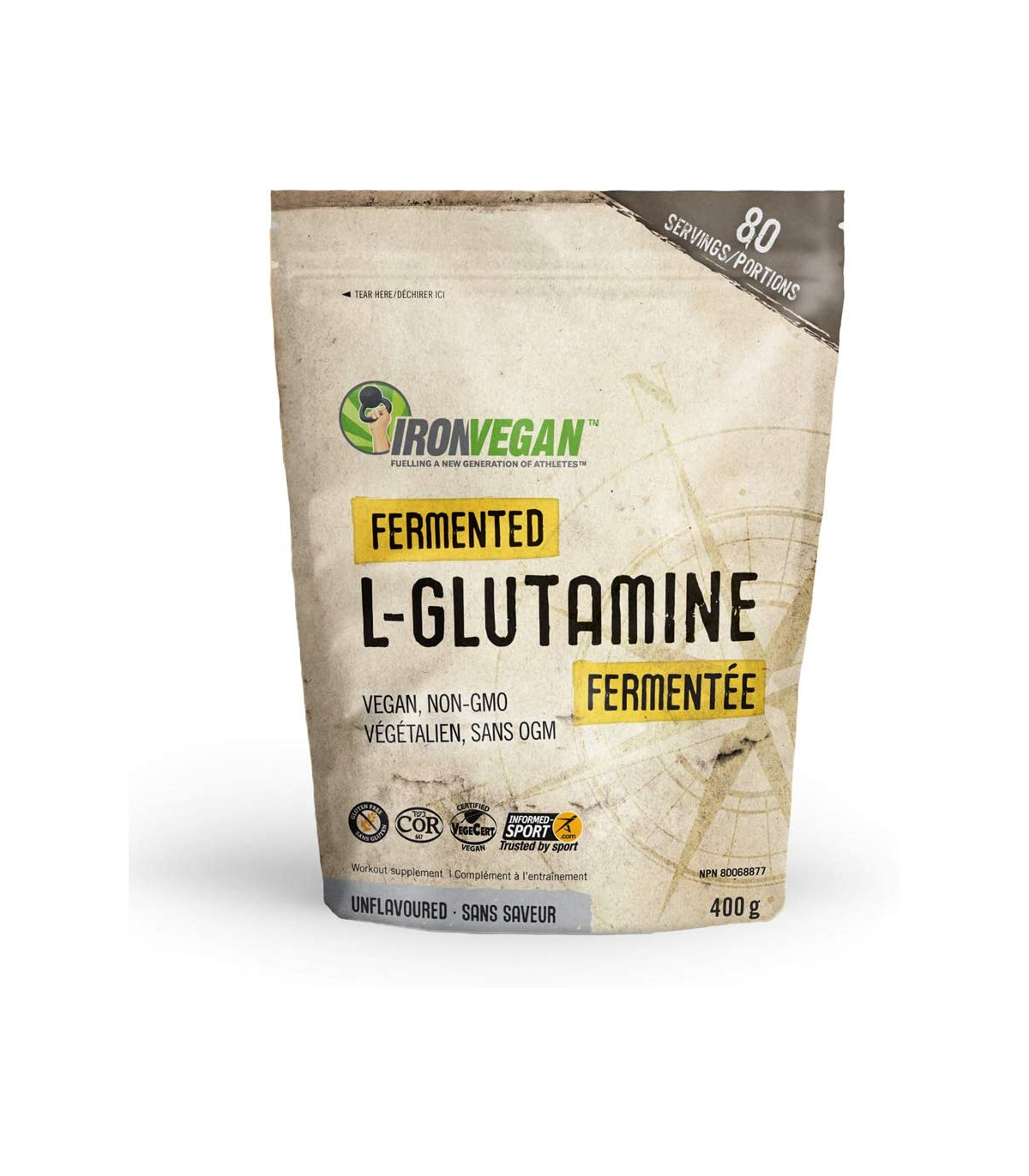 Iron Vegan 아이언 비건 발효 LG글루타민 400g | 매일 업데이트되는 특가 상품 | VITASHOP