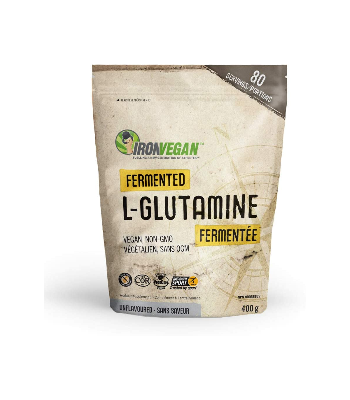 Iron Vegan 아이언 비건 발효 LG글루타민 400g | 매일 업데이트되는 특가 상품 | VITASHOP