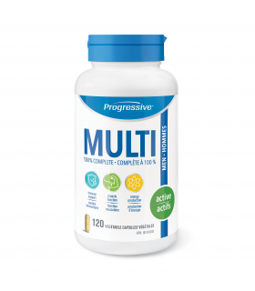 Progressive Nutritionals Multi Vitamins & Minerals for Active Men 120 Capsules | Unbeatable Prices, Daily Deals | VITASHOP
