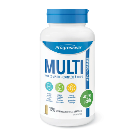 Progressive Nutritionals Multi Vitamins & Minerals for Active Men 120 Capsules | 每天不同折扣, 全网最低价格 | 种类齐全的保健品店铺 VITASHOP, 只有你想不到, 没