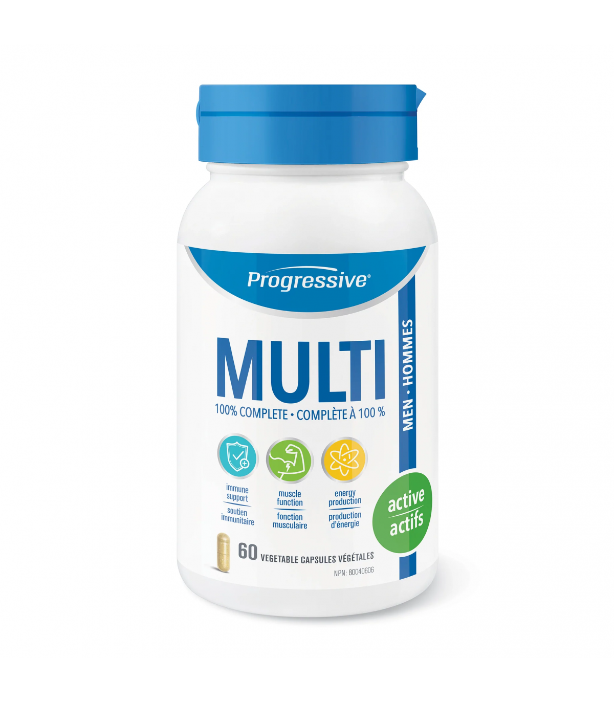 Progressive Nutritionals Multi Vitamins & Minerals for Active Men 60 Capsules | Unbeatable Prices, Daily Deals | VITASHOP
