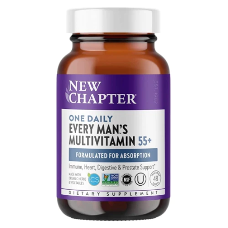 New Chapter Every Man's One Daily 55+ 48 Tablets | Unbeatable Prices, Daily Deals | VITASHOP