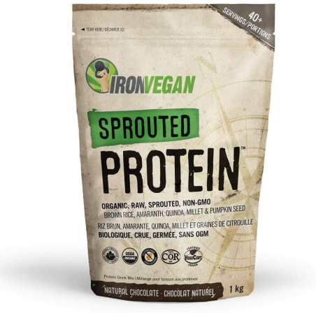 Iron Vegan 아이언 비건 발아 단백질 초콜릿 1kg | 매일 업데이트되는 특가 상품 | VITASHOP