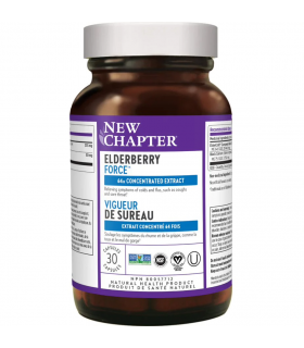 New Chapter Elderberry Force 30 Capsules | Unbeatable Prices, Daily Deals | VITASHOP