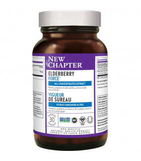 New Chapter Elderberry Force 30 Capsules | Unbeatable Prices, Daily Deals | VITASHOP