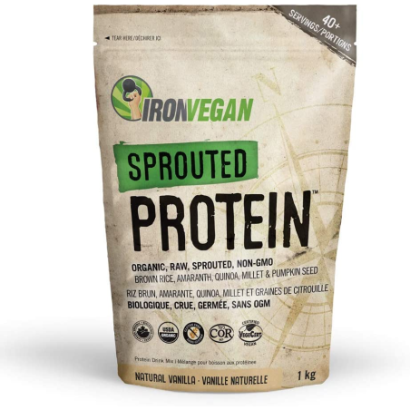 Iron Vegan Sprouted Protein, Vanilla 1 kg | 每天不同折扣, 全网最低价格 | 种类齐全的保健品店铺 VITASHOP, 只有你想不到, 没有你买不到 !