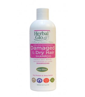 Herbal Glo Damaged & Dry Hair Shampoo 350 ml | Unbeatable Prices, Daily Deals | VITASHOP