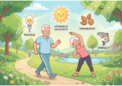 More Than Just Protein: Essential Nutrients to Prevent Muscle Loss in Old Age