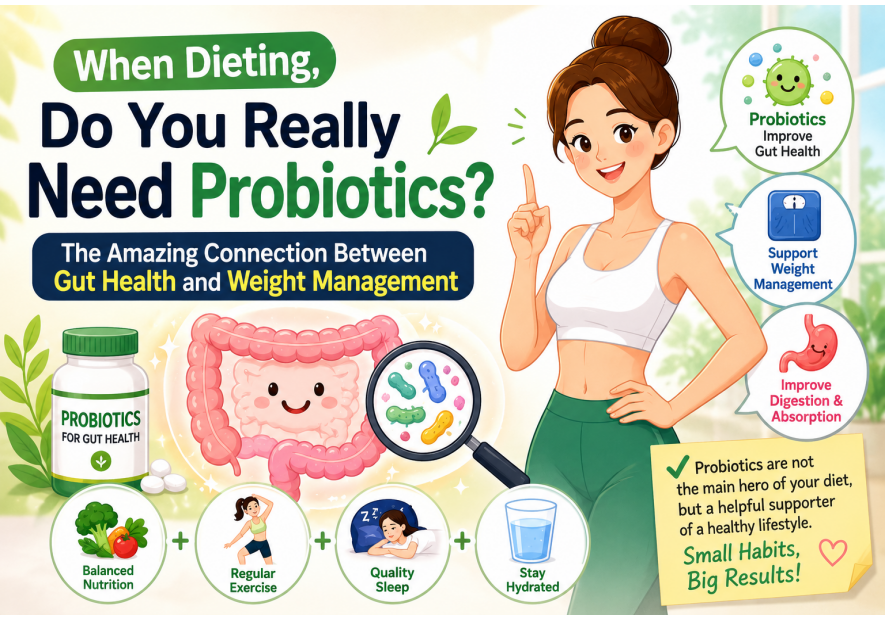 Do You Really Need to Take Probiotics When Dieting? The Surprising Link Between Gut Health and Weight Management