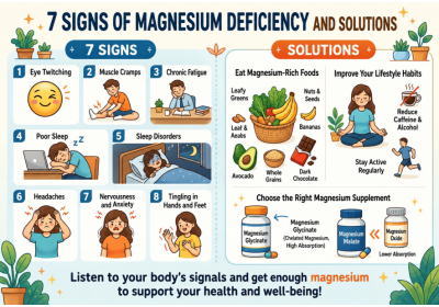 7 Signs of Magnesium Deficiency and Solutions
