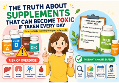 The Truth About Supplements That Become Toxic When Taken Daily, High-Dose Ingredients to Avoid and Proper Intake Standards