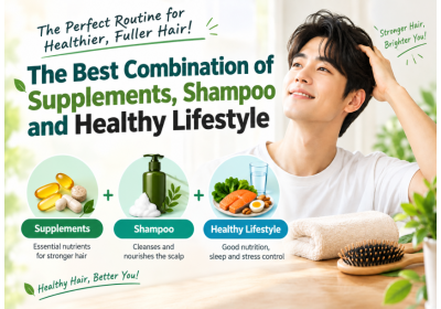 A Routine for Regrowing Hair. The Optimal Combination of Supplements, Shampoo, and Lifestyle Habits