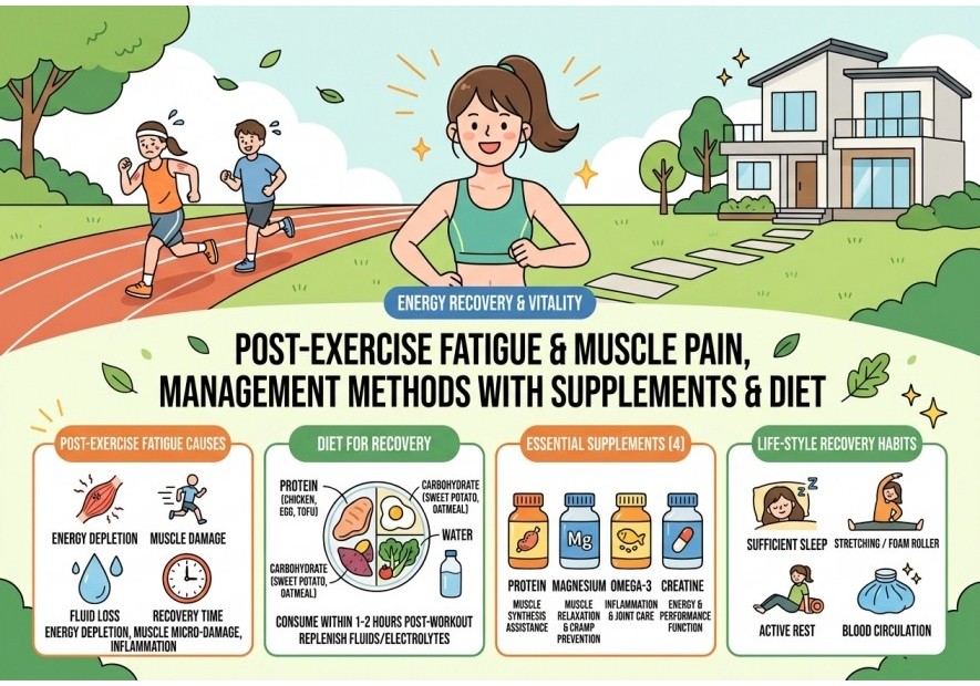 Managing Post-Workout Fatigue and Muscle Soreness: Supplements and Nutrition Strategies