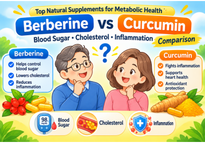 Berberine vs Curcumin Top Supplements for Managing Lifestyle Related Diseases 